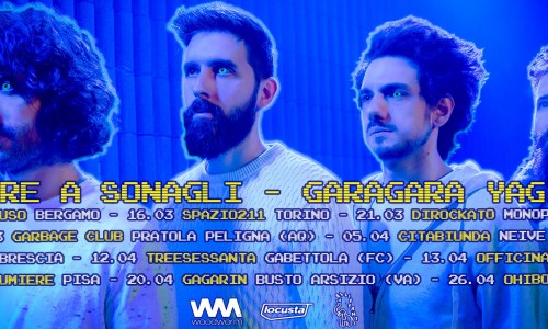 Le Capre A Sonagli, “Garagara Yagi” - Il nuovo album della band bergamasca in uscita l'8 marzo per Woodworm - E’ uscito il video di Elettricista, il primo singolo. Le prime date del tour